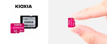 Карта microSD KIOXIA Exceria Plus UHS I U3 32 ГБ