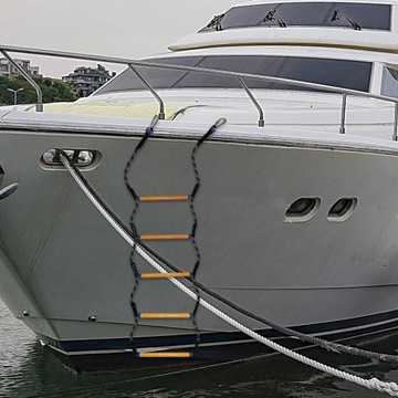 Лестница вспомогательная палубная лестница FOLDABLE Веревочная лестница для яхты и катера