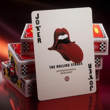 Теория11: Игральные карты The Rolling Stones Красивая рельефная колода