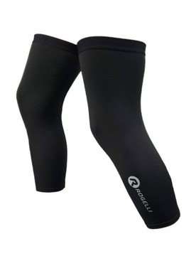 Ocieplane nakolanniki rowerowe kolarskie Rogelli Knee Warmers M/L