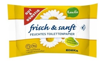 G&G Papier TOALETOWY Nawilżony 70szt. Kamille