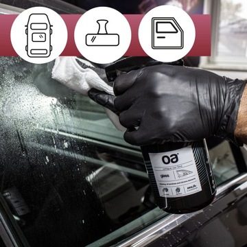 OA CAR GLASS Набор для мытья стекол автомобиля 250 мл и микрофибра