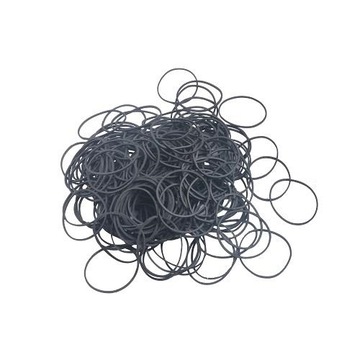 Gumki recepturki 40x1,5x1,5mm Czarne 1kg