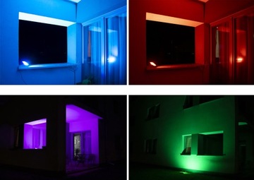 МОЩНЫЙ ГАЛОГЕННЫЙ ПРОЖЕКТОР ЦВЕТНЫЕ СВЕТОДИОДНЫЕ ЛАМПЫ RGB РЕЖИМЫ + ПУЛЬТ ДИСТАНЦИОННОГО УПРАВЛЕНИЯ