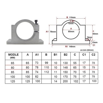 1 х зажим шпинделя с ЧПУ