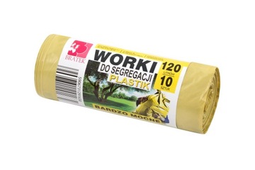 Сегрегационные мешки Пластиковые 120л 10 шт.