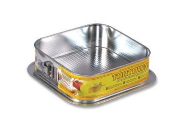 TORTOWNICA kwadratowa FORMA do pieczenia 24cm SNB