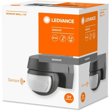 Накладной, настенный датчик движения PIR IP44 LEDVANCE