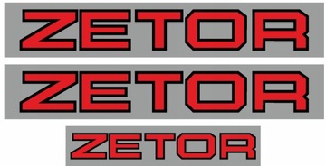 NAKLEJKI ZETOR DACH 8011 8045 8245 LAMINOWANE