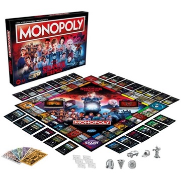 Gra planszowa Hasbro Monopoly Stranger Things Polska Wersja PL