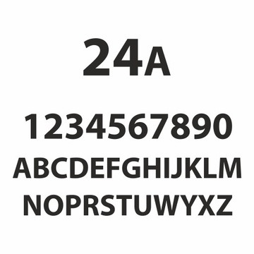 НОМЕР ДОМА НОМЕРА ДВЕРЕЙ БУКВЫ НОМЕР ДОМА АДРЕС ЗДАНИЯ ЦВЕТА - M2 30 см