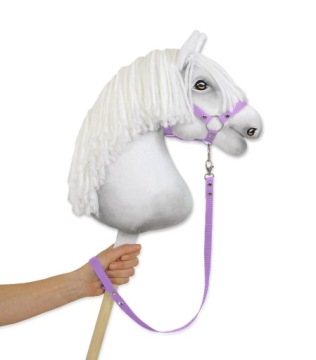 Чумбур для Hobby Horse зі стрічки - фіолетовий