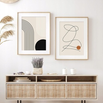 Скандинавский домашний декор, настенная живопись на холсте Ab