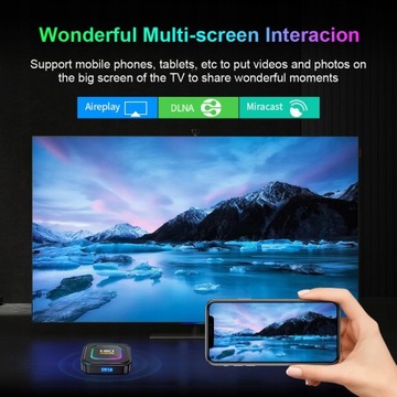 Медиаплеер ТВ-приставки Android 13 WIFI6