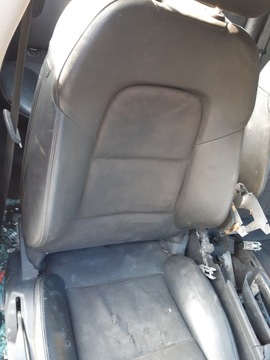 FOTELE TAPICERKA AUDI A3 8P SKÓRA ALCANTARA 5 DRZWI KOMPLETNA
