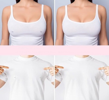 Naklejki Plastry na Sutki Nakładki Nasutniki na Piersi Brodawki 10szt