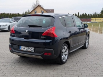 Peugeot 3008 I Crossover 2.0 HDI 150KM 2009 Peugeot 3008 Jasne Skory Panorama Klima Podgrzewane Fotele Navi Serwis Gwa, zdjęcie 11