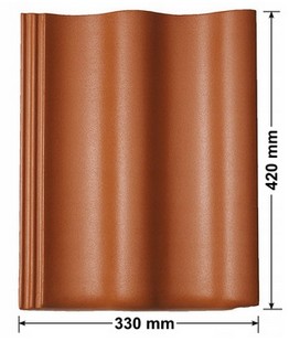 ВЕНТИЛЯЦИОННЫЙ КАМИН WIRPLAST PRO 125мм ДЛЯ BRAAS CELTIC BRICK КИРПИЧ