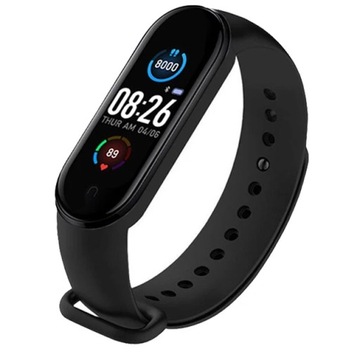 Opaska SmartBand Liczenie kroków Tryb Multi Sport Wiadomość Przypomnienie Fotografia Muzyka