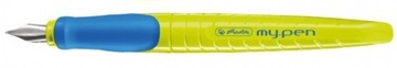 ПЕРЬЕВАЯ РУЧКА HERLITZ, ЗЕЛЕНАЯ, ДЛЯ ПРАВШИ
