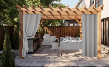 САДОВЫЕ ШТОРЫ 155x220 ВОДОНЕПРОНИЦАЕМЫЕ ЗАНАВЕСЫ ДЛЯ ТЕРРАСЫ ДЛЯ МУСОРОВОГО ТУННЕЛЯ