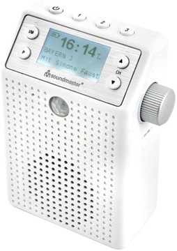 Radio łazienkowe DAB+, FM Soundmaster DAB60WE CZUJNIK RUCHU
