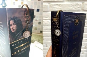 Закладка Boho School Подвеска Винтаж ретро с часами