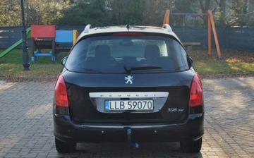 Peugeot 308 I SW 1.6 THP 150KM 2009 Peugeot 308 GWARANCJA, 7-Osobowy, 1.6 Benzyna, Panorama, ISOFIX, Hak, Swie, zdjęcie 16