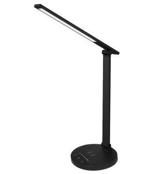 Светодиодная настольная лампа USB 3 цвета Индуктивное зарядное устройство SuperLED