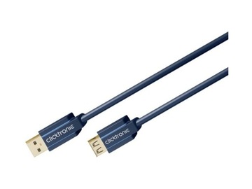 Кабель (удлинитель) Розетка USB 3.0 А/А 3м Clicktronic
