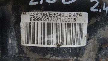 BMW E46 2.0D NÁPRAVA DIFER DIFERENCIÁL 2.47