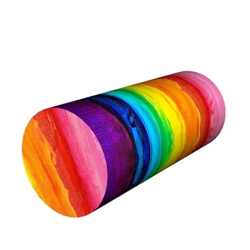 Poduszka anatomiczna Wałek Colorful 15x40 cm - pianka memory