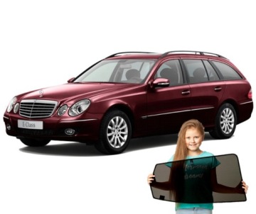Záclony na magnetech Mercedes-Benz W211 kombi
