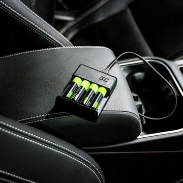 ЗЕЛЕНОЕ ЗАРЯДНОЕ УСТРОЙСТВО ДЛЯ ЗАРЯДНЫХ АККУМУЛЯТОРОВ VITAL CHARGER AA/AAA