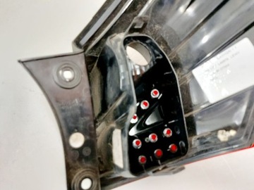 NISSAN QASHQAI 1 I J10 FACELIFT SVĚTLO LEVÝ ZADNÍ W BLATNÍK