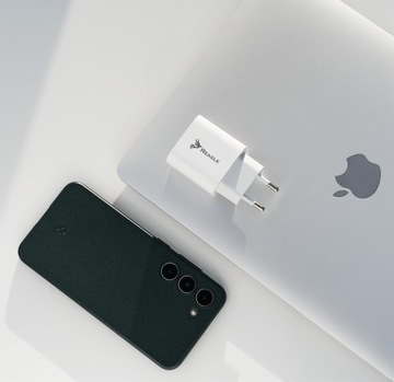 БЫСТРОЕ ЗАРЯДНОЕ УСТРОЙСТВО 35 Вт USB-C QC 3.0 CUBE БЛОК ПИТАНИЯ ДЛЯ IPHONE 15 PRO GALAXY S