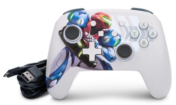 Кабель PowerA SWITCH Pad Улучшенный Metroid Dread
