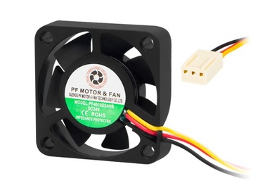 Wentylator 40x10mm 24V kulk. 3-przew.