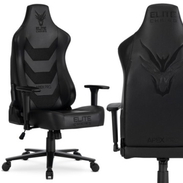 Herní křeslo Otočné Ergonomické Kancelářské Křeslo Dragon Apex Černé