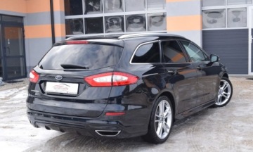 Ford Mondeo V Kombi 2.0 TDCi Bi-Turbo 210KM 2016 Ford Mondeo 2.0 TDCI 210 PS PowerShif ST-Line Fuul Ledy kamera Lopatki Na, zdjęcie 10