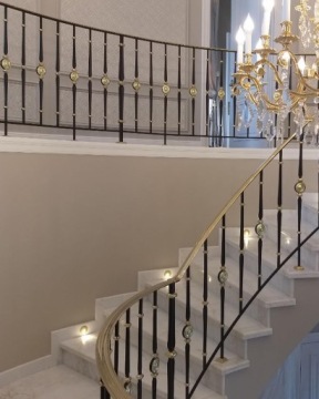 Балясины для французской лестницы, латунь, CLASSIC