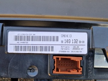 CITROEN C4 CACTUS DISPLEJ PŘÍSTROJOVÁ DESKA 9810313280 2014R