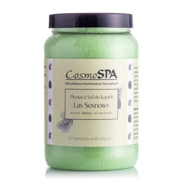 UZDROWISKOWA SÓL DO KĄPIELI Z KOLAGENEM SOSNOWY