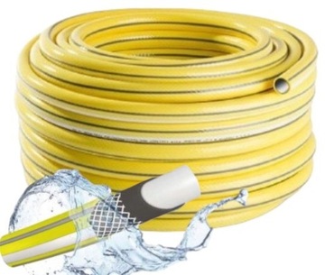 Wąż Ogrodowy 4 warstwowy Premium Plus 1/2'' 20m Mocny POLSKI PRODUKT