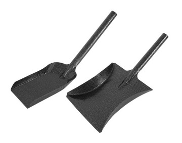 ZESTAW ŁOPATEK DO PIECA ŁOPATKA ŚMIETNICZKA SREBRO