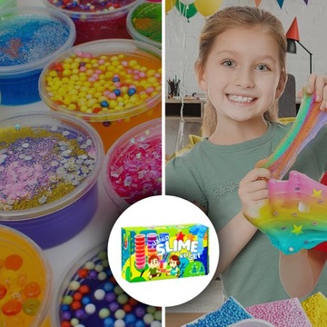 НАБОР SLIME BIG SLIME XXL — ПОДАРОК ​​НА ДЕНЬ ДЕТЕЙ 128в1