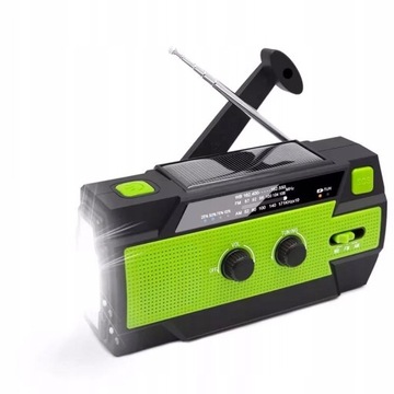 FM AM РАДИО С ДИНАМО-РУЧКОЙ СОЛНЕЧНЫЙ ФАКЕЛ ДЛЯ ВЫЖИВАНИЯ POWERBANK 4,2 В
