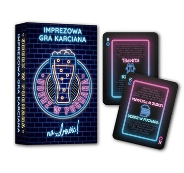 UDERZ W PUCHARA GRY NA IMPREZY IMPREZOWA GRA KARCIANA DLA DOROSŁYCH TALIA