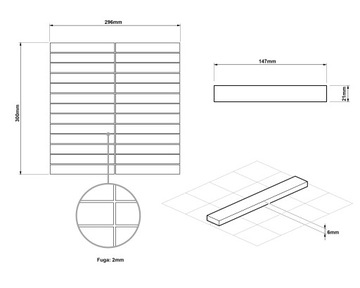 Керамический мозаичный пианино