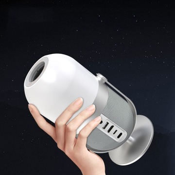 Мини-светодиодный проектор Zenwire 360 ​​Светодиодный проектор Android 9 WiFi H6